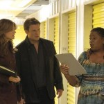 STANA KATIC, NATHAN FILLION, CARLEASE BURKE