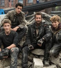 Noah Wyle, Drew Roy, Maxim Knight, Connor Jessup. Image via TNT