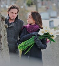 Jay Ryan as Vincent and Kristin Kreuk as Catherine. Photo: Sven Frenzel/The CW -- © 2013 The CW Network