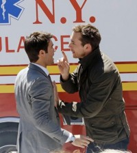 Josh Bowman and Barry Sloane in the Revenge Season Finale, "Truth, Part One" Image © ABC