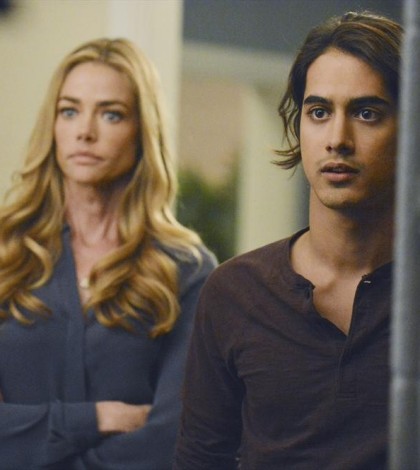 Pictured: Denise Richards, Avan Jogia — Photo: Eric McCandless/ABC Family