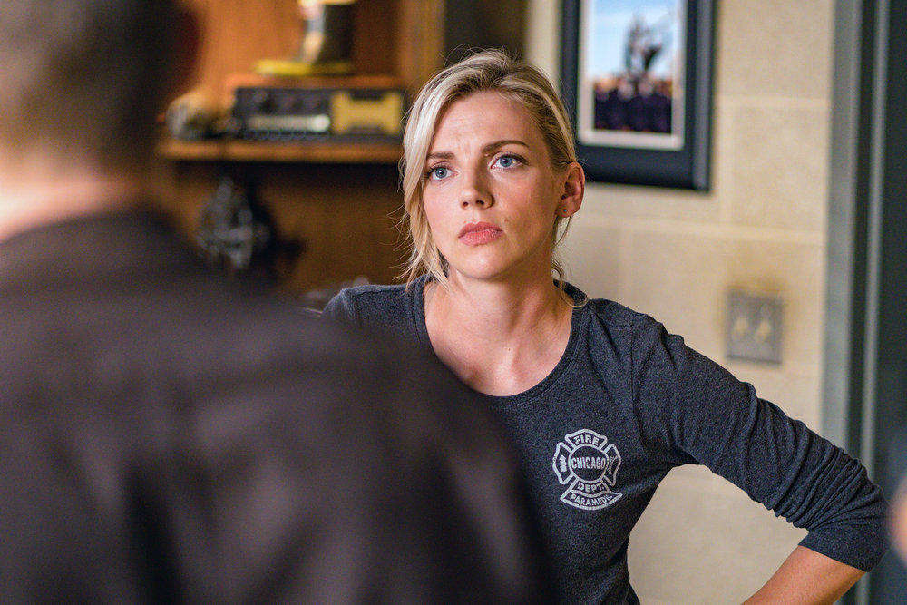 CHICAGO FIRE -- "Infection, Part I" Episode 805 -- Pictured: Kara...