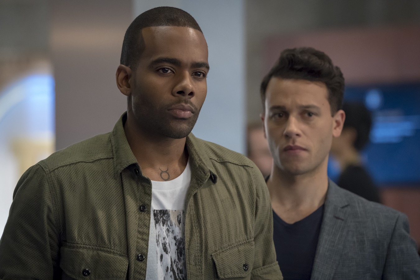 EMPIRE: L-R: Guest star Mario Barrett and A.Z. Kelsey in the "Love All, Trust A Few" episode of EMPIRE airing Wednesday, Oct. 17 (8:00-9:00 PM ET/PT) on FOX. @2018 Fox Broadcasting Co. CR: Chuck Hodes/FOX.