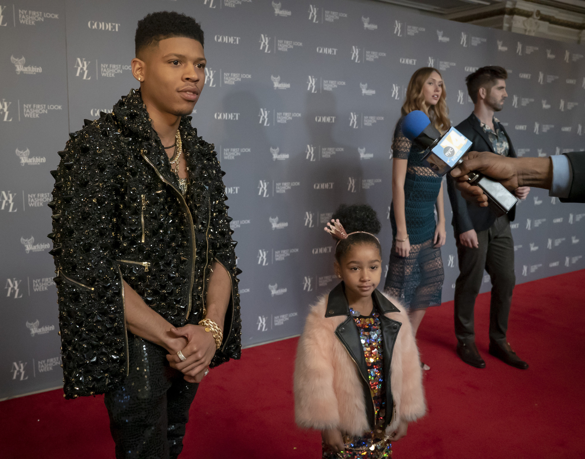 EMPIRE: L-R: Bryshere Y. Gray and Bella Chanel in the "In Loving Virtue" episode of EMPIRE airing Wednesday, March 20 (8:00-9:00 PM ET/PT) on FOX. @2019 Fox Broadcasting Co. CR: Chuck Hodes/FOX.