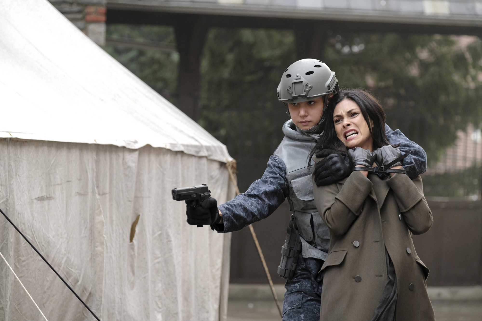 GOTHAM: Morena Baccarin in the "13 Stitches” episode of GOTHAM airing Thursday, Feb. 14 (8:00-9:00 PM ET/PT) on FOX. ©2019 Fox Broadcasting Co. Cr: FOX