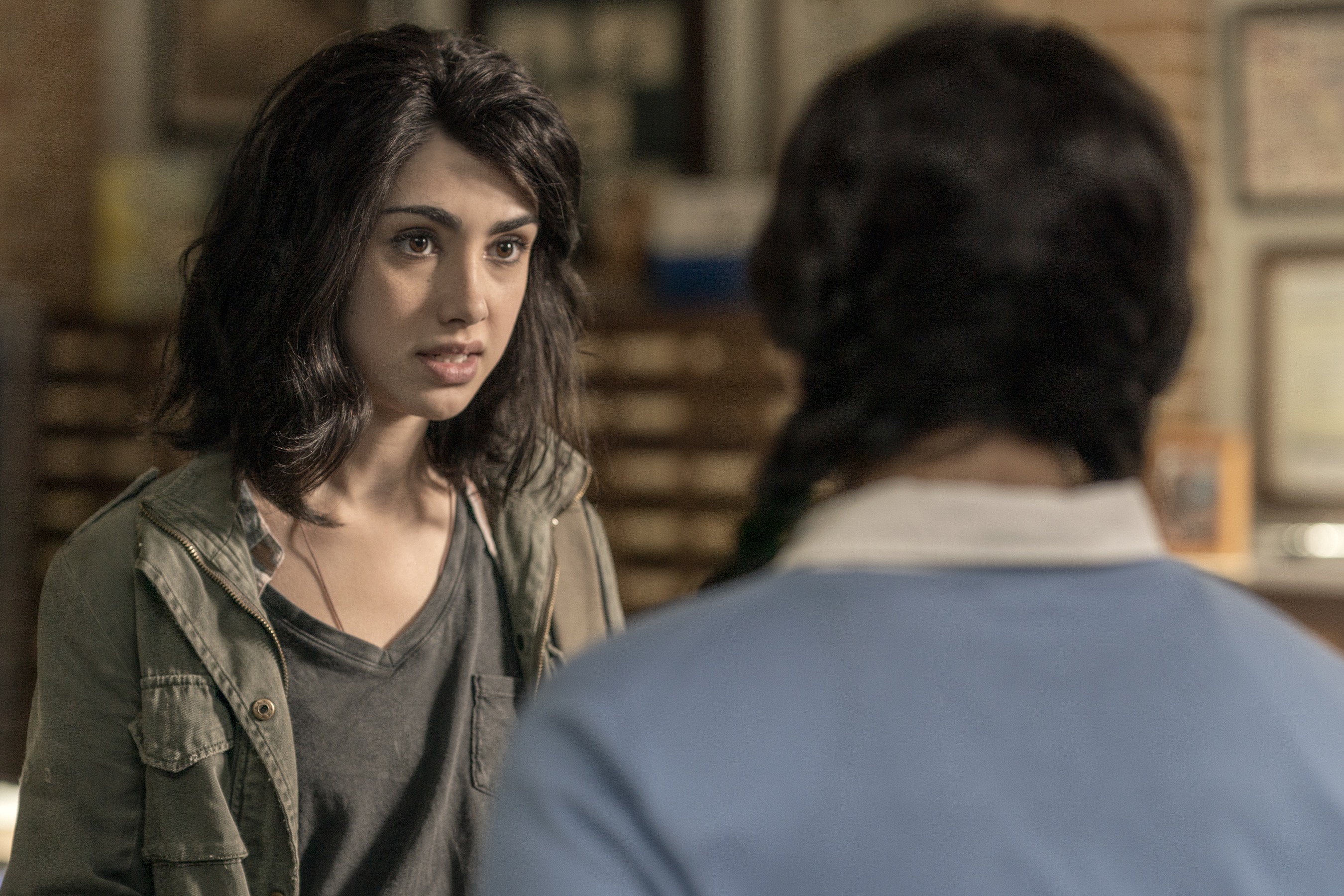Aliyah Royale as Iris, Alexa Mansour as Hope - The Walking Dead: World Beyond _ Season 1, Episode 1 - Photo Credit: Zach Dilgard/AMC