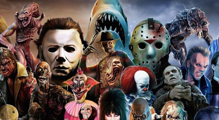 55 Horror Movie Icons