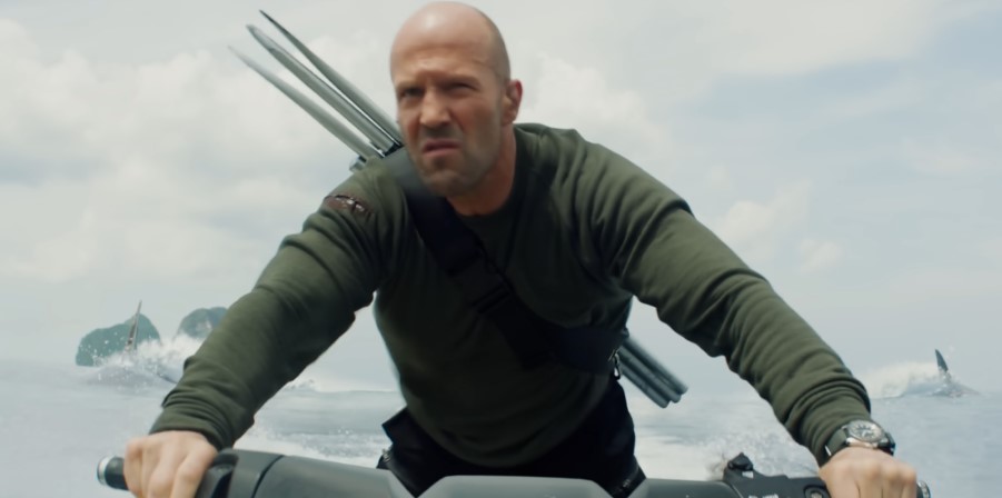 It's Jason Statham vs Giant Sharks in Trailer for Meg 2: The Trench